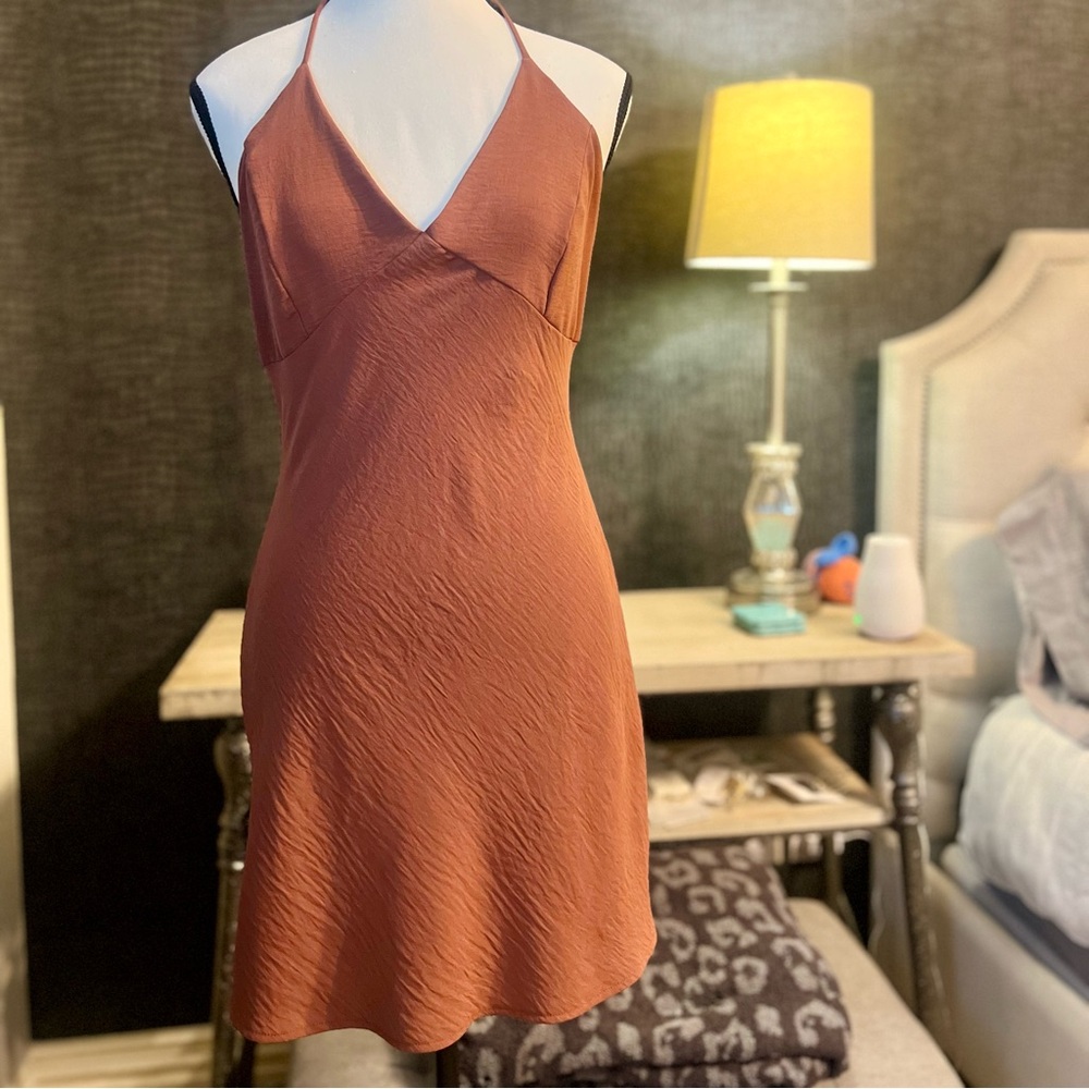 American Threads Halter Dress